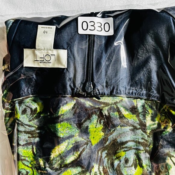 Ann Taylor Loft Womens Floral Pattern Sleeveless Dress Size 10 - Picture 11 of 11